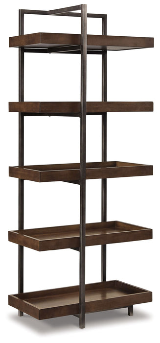 Starmore - Left or Right Pier - Brown / Gunmetal Signature Design by Ashley®