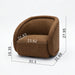 Palermo - Swivel Chair - Brown Home Essentials