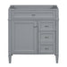 Bathroom Vanity With 2 Drawers And Tip-Out Drawer, Storage Cabinet Hearth and Haven