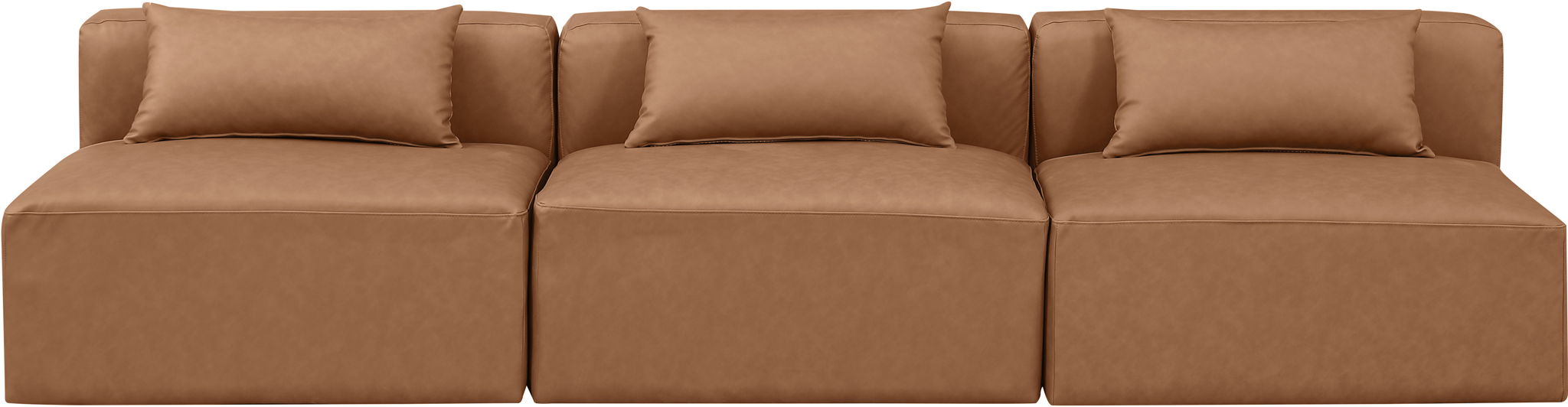 Cube - Modular 3 Seat Armless Sofa Meridian Furniture