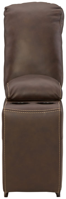 Dunleith - 9-Piece Power Reclining Sectional - Chocolate Signature Design by Ashley®