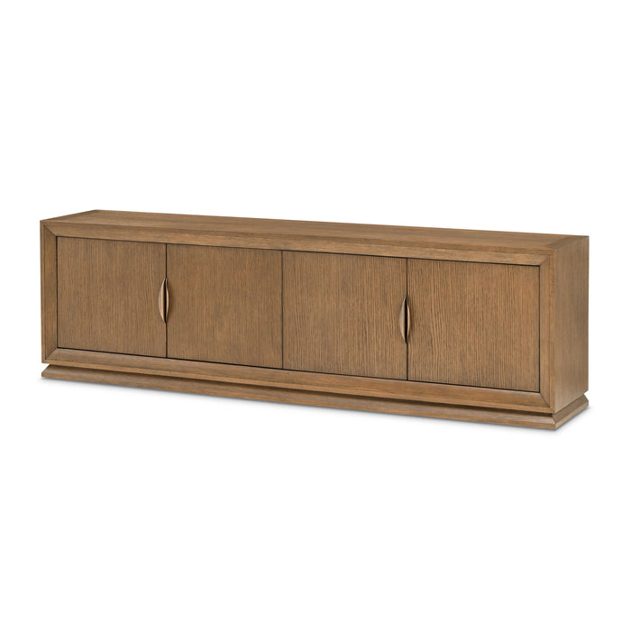 Portrait - TV Console - Sienna Brown Michael Amini