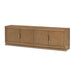 Portrait - TV Console - Sienna Brown Michael Amini