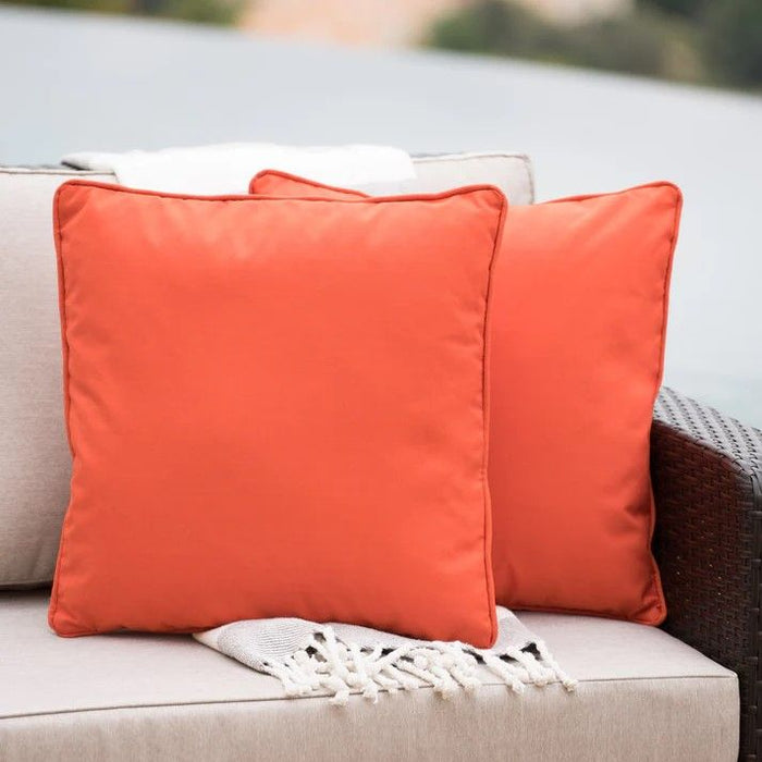 Coronado - Square Pillow - Orange