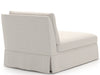 Henri - Skirted Chaise RAF, Special Order - White Universal Furniture