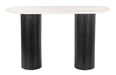 Izola - Console Table - White / Black Zuo Modern