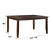 Urbana - Counter Height Table - Espresso ACME