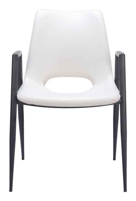 Desi - Dining Chair With Black Legs (Set of 2) Zuo Modern