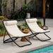 Outdoor Folding Chair With Adjustable Backrest (Set of 2) Hearth and Haven