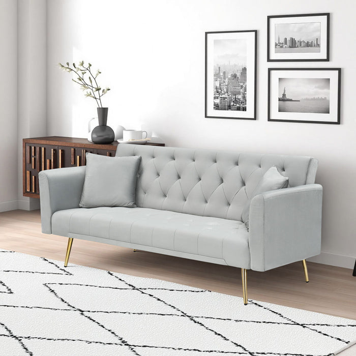 Convertible Double Folding Living Room Sofa Bed Home Essentials