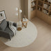 Brilliance - Modern Floor Lamp, Opal Shades And Round Base - Clear / Gold Ashcroft Furniture