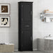 Tall Freestanding Bathroom Storage Cabinet With 2 Doors And Adjustable Shelves Hearth and Haven