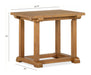 Lindon - Rectangular End Table - Belgian Wheat Magnussen Furniture
