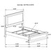 Sophia - Bedroom Set Furniture Max