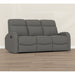 Manual Reclining Sofa With Dual Independent Recliners Emerald Home