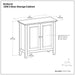 Amherst - Handcrafted Low Storage Cabinet Simpli-Home