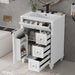 Freestanding Bathroom Vanity With Sink, 3 Drawers & Flip-Out Drawer Hearth and Haven