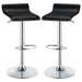 Backless Bar Stool With Adjustable Height - Black Furniture Max