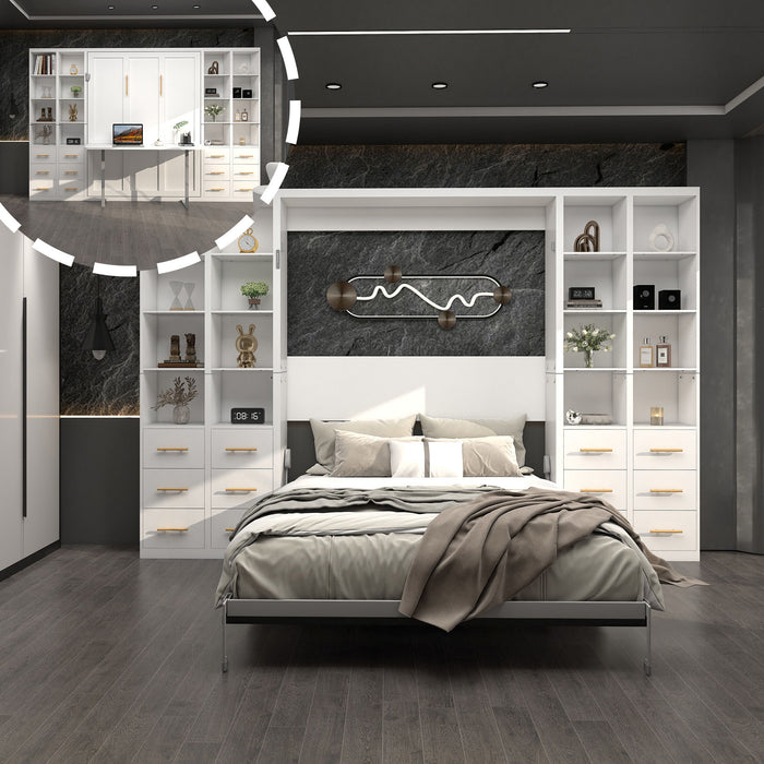 Multifunctional Vertical Murphy Wall Bed Home Essentials