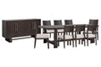 Tauren - Trestle Dining Table Set Magnussen Furniture
