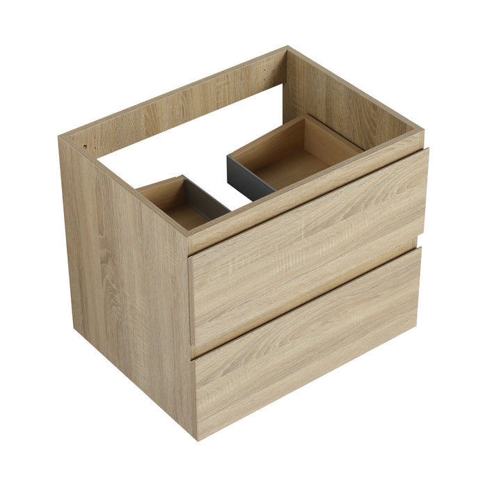 Wall Mounted Bathroom Vanity Cabinet, Soft Close Drawers (Vanity Only) Home Essentials