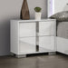 Nightstand With Vertical Handles Home Essentials