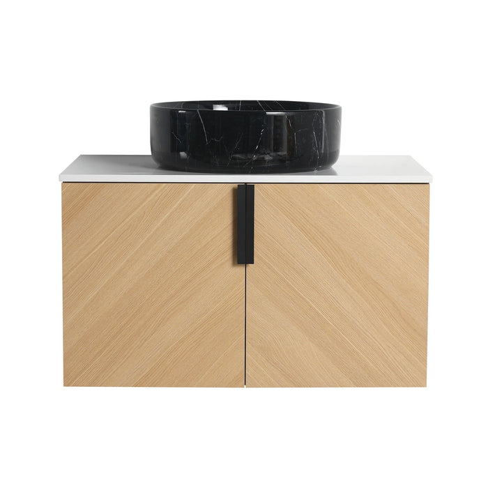Wall Mounted Bathroom Vanity & Art Sink Home Essentials