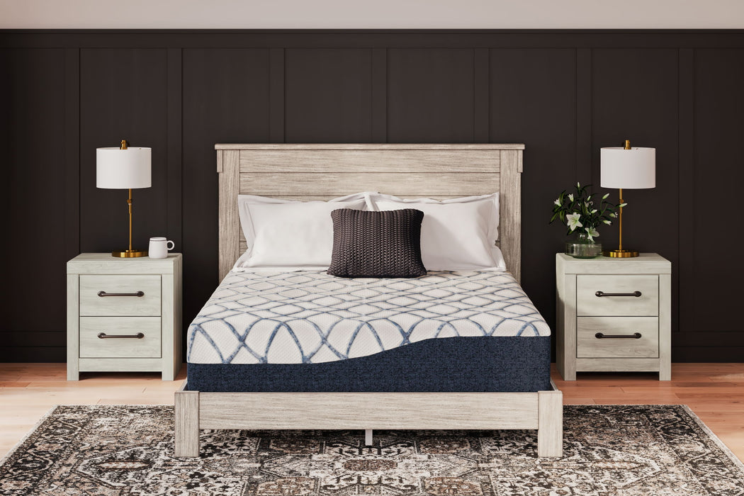 12 Inch Chime Elite 2.0 - Twin Mattress - White / Blue Sierra Sleep® by Ashley