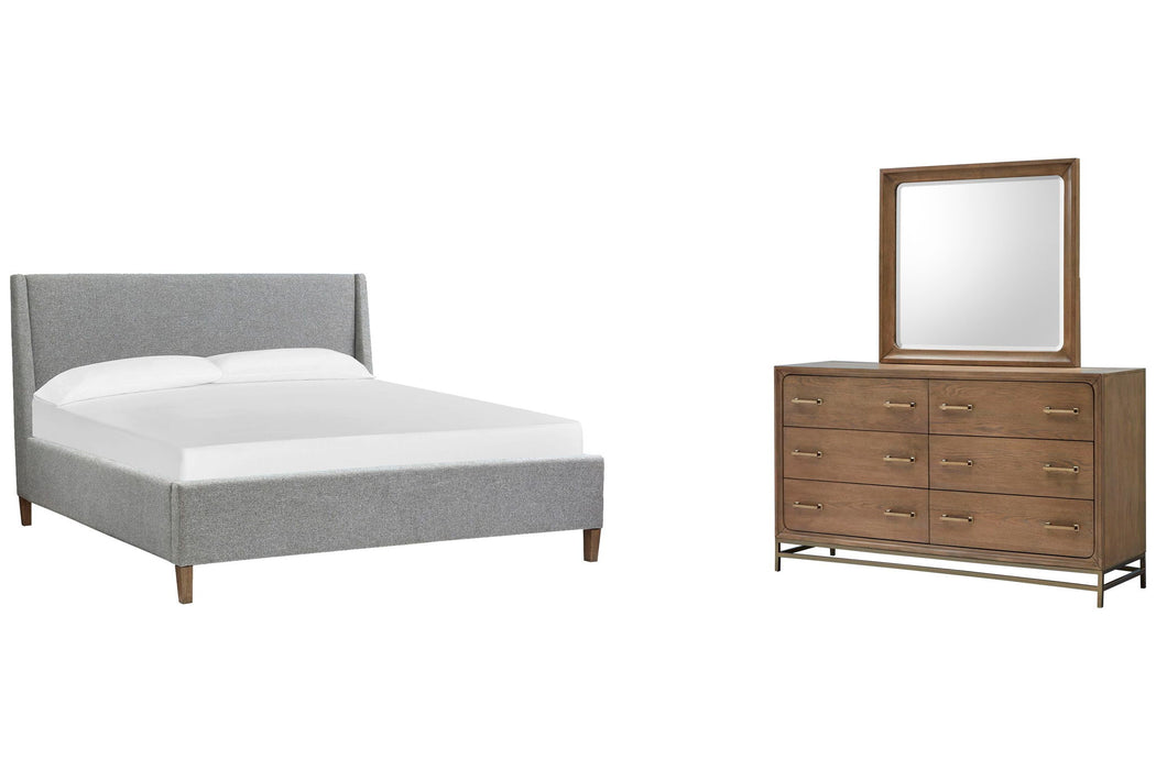 Lindon - Upholstered Island Bed Set Magnussen Furniture
