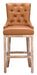 Nuby - Swivel Barstool - Brown Zuo Modern