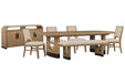 Tristan - Extendable Trestle Dining Table Set Magnussen Furniture