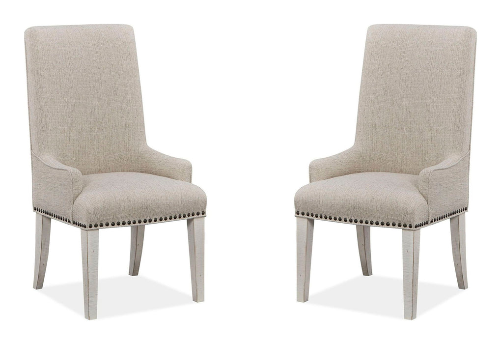 Bronwyn - Upholstered Host Side Chair (Set of 2) - Alabaster Magnussen Furniture