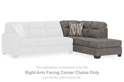 Olten - RAF Corner Chaise - Graphite Benchcraft®