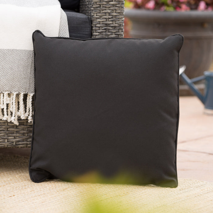 Coronado Square Pillow - Black
