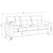 Remington - Sofa Set With Track Arms Furniture Max