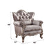 Jayceon - Chair With Pillow - Fabric & Champagne ACME