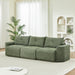 3 Seater With Thickened Armrests Sofa For Living Room Home Essentials