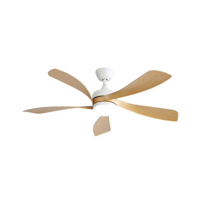 52" Ceiling Fan With 3 Color Dimmable LED Light, 5 Blades, Remote Control, Reversible DC Motor Daily Nest