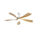 52" Ceiling Fan With 3 Color Dimmable LED Light, 5 Blades, Remote Control, Reversible DC Motor Daily Nest