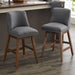 Upholstered Swivel Bar Stool Home Essentials