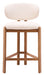 Rosetta - Counter Stool (Set of 2) - Beige / Walnut Zuo Modern
