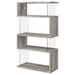 Elias - 4 Shelf Bookshelf With Zigzag Design Furniture Max
