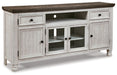 Havalance - Extra Large TV Stand - 4 Doors - Brown / Beige Signature Design by Ashley®