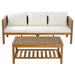 Patio Set Outdoor With Coffee Table And Cushions Hearth and Haven