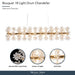 Michael Amini Lighting - Bouquet 18-Light Rectangular Chandelier - Gold Michael Amini