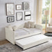 Upholstered Daybed With Pop Up Trundle Home Essentials