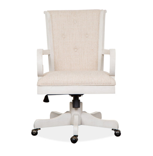 Bronwyn - Fully Upholstered Swivel Chair - Alabaster Magnussen Furniture