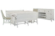 Heron Cove - Extendable Trestle Dining Table Set Magnussen Furniture