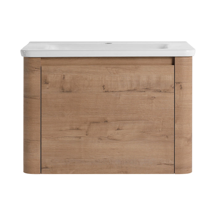 Wall Mounted Bathroom Vanity With Sink & 1 Soft Close Door Home Essentials