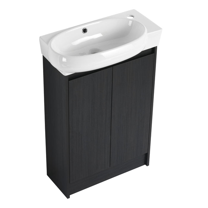 Freestanding Bathroom Vanity & Sink, Soft Close Doors Home Essentials